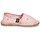 Schuhe Damen Leinen-Pantoletten mit gefloch Art of Soule KAMAKURA Rose