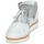 Chaussures Femme Derbies Regard RASTANU Blanc / Argent