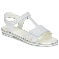 Schuhe Mädchen Sandalen / Sandaletten Geox J S.GIGLIO A Weiß