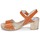 Schuhe Damen Sandalen / Sandaletten Ippon Vintage SOK COLORS Orange