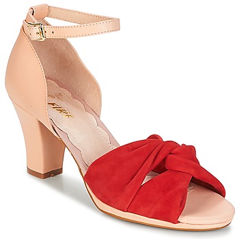 Chaussures Femme Sandales et Nu-pieds Miss L'Fire EVIE Rouge / Rose