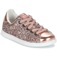 Chaussures Fille Baskets basses Victoria DEPORTIVO GLITTER KID Rose