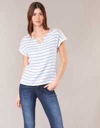 Abbigliamento Donna Top / Blusa Casual Attitude IYUREOL Bianco / Blu