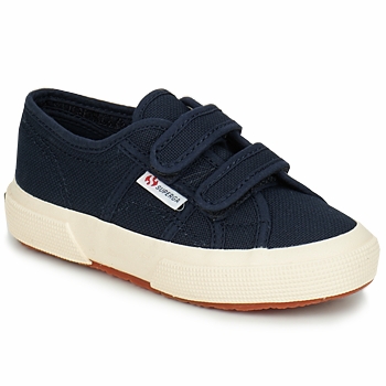 Schuhe Kinder Sneaker Low Superga 2750 STRAP Marineblau