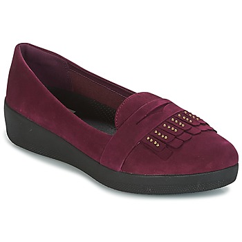 Schuhe Damen Slipper FitFlop LOAFER Violett