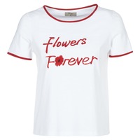 Abbigliamento Donna T-shirt maniche corte Betty London INNATIMBI Bianco / Rosso