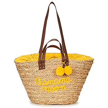 Borse Donna Tote bag / Borsa shopping Banana Moon LACELY WOODRAW Naturel / Giallo
