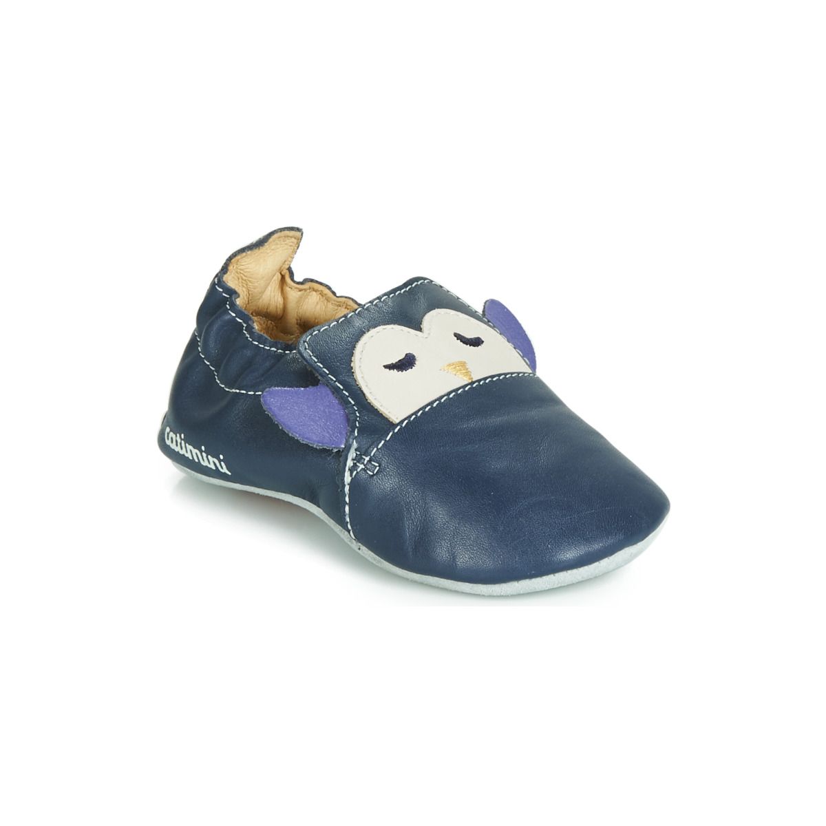 Schuhe Jungen Hausschuhe Catimini PINGOU Marineblau