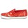 Schuhe Damen Slip on Colors of California LACE SLIP Rot