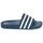 Schuhe Pantoletten adidas Originals ADILETTE Marineblau / Weiß