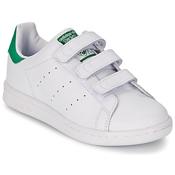Schuhe Kinder Sneaker Low adidas Originals STAN SMITH CF C Weiß