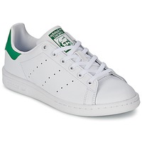 Scarpe Unisex bambino Sneakers basse adidas Originals STAN SMITH J Bianco / Verde