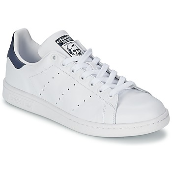 Schuhe Sneaker Low adidas Originals STAN SMITH Weiß / Blau