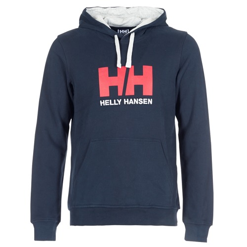 Kleidung Herren Sweatshirts Helly Hansen HH LOGO HOODIE Marineblau