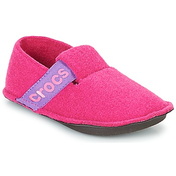 Schuhe Kinder Hausschuhe Crocs CLASSIC SLIPPER K Rose