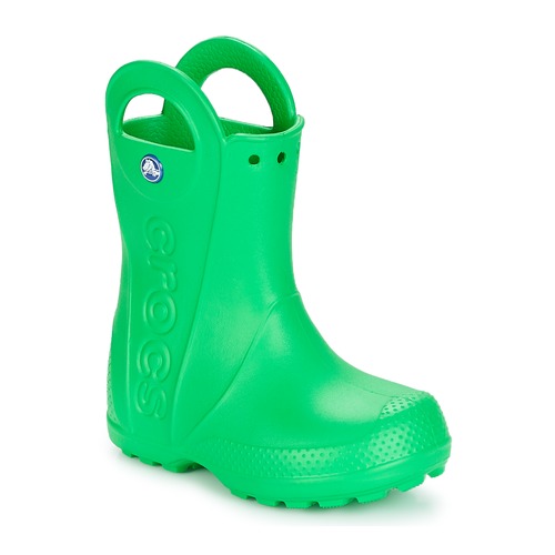 Schuhe Kinder Gummistiefel Crocs HANDLE IT RAIN BOOT KIDS Grün