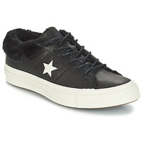 Scarpe Donna Sneakers basse Converse ONE STAR LEATHER OX Nero