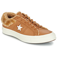 Scarpe Donna Sneakers basse Converse ONE STAR LEATHER OX Camel
