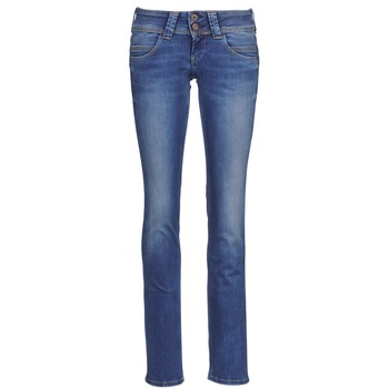 Vêtements Femme Jeans droit Pepe jeans VENUS Bleu medium