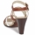 Schuhe Damen Sandalen / Sandaletten Karine Arabian JOLLY Kognac / Beige / Weiß