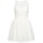 Kleidung Damen Kurze Kleider Brigitte Bardot AGNES Weiß