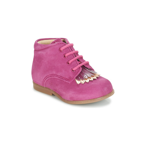 Chaussures Fille Boots André LILY Fuchsia