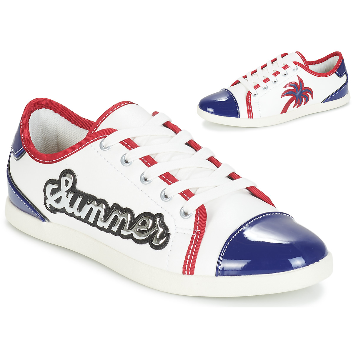 Scarpe Donna Sneakers basse André LIMONADE Bianco