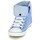 Scarpe Donna Sneakers alte André GIROFLE Bianco / Blu