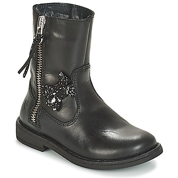 Chaussures Fille Boots Citrouille et Compagnie VARINDA Noir