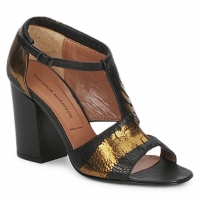 Chaussures Femme Sandales et Nu-pieds Sigerson Morrison STRUZZO Noir / Bronze