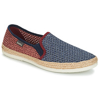 Chaussures Homme Espadrilles Bamba By Victoria ANDRE ELASTICOS REJILLA BICO Bleu / Rouge