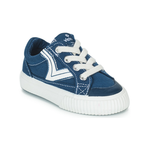 Schuhe Kinder Sneaker Low Victoria TRIBU LONA RETRO Blau