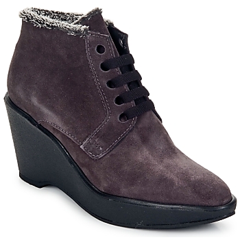 Chaussures Femme Low boots Parallèle LAHO Prune